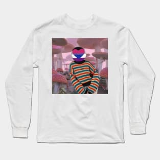 Weirdcore Flag Outfit Long Sleeve T-Shirt